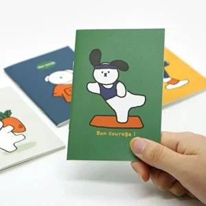 학생 직장인 메모 미니 핸디 제본 수첩 랜덤1종-W9615F6