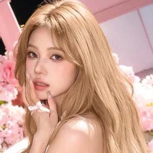 밴딩 네트형 자연스러운 인모 긴웨이브 여성가발-WFH6BC8