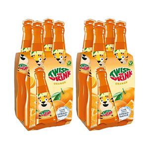 트위스트 앤 드링크 오렌지 200ml, 4입, 2개 (총 8개)