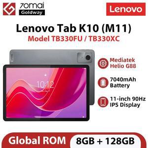글로벌 롬 레노버 탭 K10 M11 8GB 128GB LTE TB330XC 와이파이 TB330FU MTK 헬리오 G88 11 인치 90Hz 디스