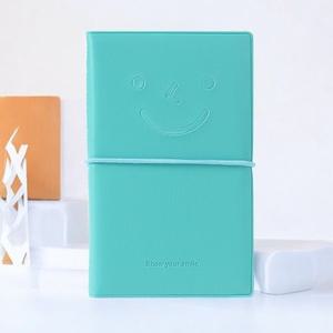 핸디 포켓메모장 가죽미니수첩 5P 스카이 (WF8F048)