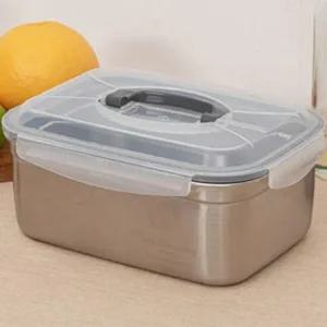 아이젠베르그 김치통 스텐 밀폐용기 반찬통 3600ml