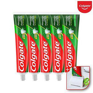 [콜게이트]콜게이트 colgate 미국 고불소 잇몸 시린이 충치 불소 쿨민트 치약 175gx5개+치약짜개