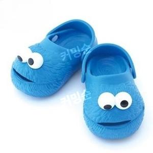 Polliwalks 엘모 크록스 키즈 샌들 불빛 맘커플룩 커플룩 샌들과 슬리퍼