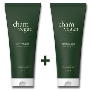 참비건 자연28 두피팩 200ml 두피 각질케어 탈모완화 저자극 헤어케어 영양제