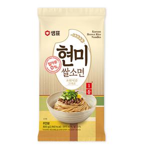 샘표 현미 쌀소면 800g /글루텐프리 쌀소면 국수