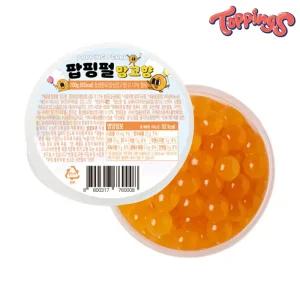 토핑스 팝핑펄 팝핑보바 망고 100g