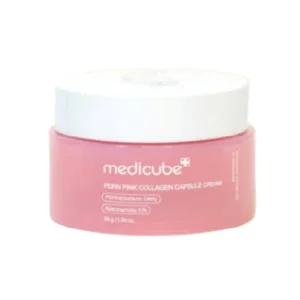 메디큐브PDRN크림 캡슐크림 피부잡티제거 핑크콜라겐 55g