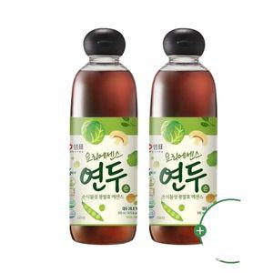 무료배송 샘표 요리에센스 연두 순 830ml 2병+연두링 KIT 모음 가정용 대용량 pc방 업소용