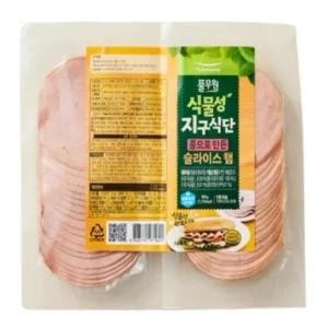 풀무원 [식물성 지구식단] 슬라이스햄 밥반찬 김밥 볶음밥 500g