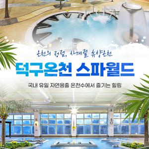 덕구온천 스파월드 성수기 이용권(2025.08.08~2025.08.17)