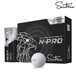 세인트나인 정품 2025 N PRO 프로 골프볼 골프공 3피스 12구