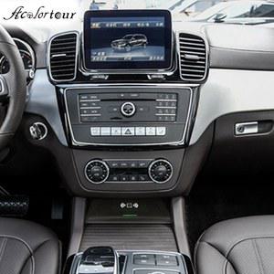 차량용 무선 충전기 15W X166 고속 휴대폰 W166 거치대 충전 패드 GLS 클래스 GL 쿠페 GLE ML C292