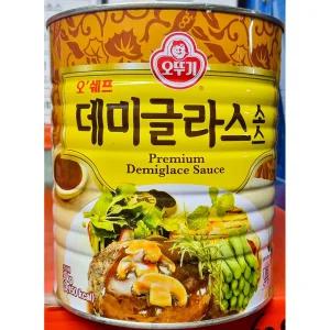 오쉐프 데미그라스 소스 3Kg X6음식 요리용 조리용 소스류 돈까스양념 글라스 가스 스테이크 가공