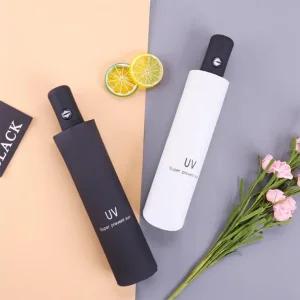 암막양산 초경량 uv 답례품 예쁜 차단양 수동 남자 가벼운 우산 3단