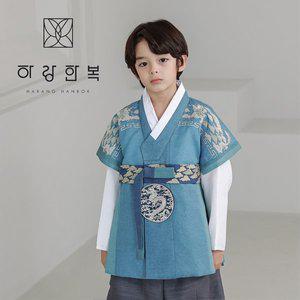 [하랑한복] 백두랑+복주머니 유아 아동 남아 한복