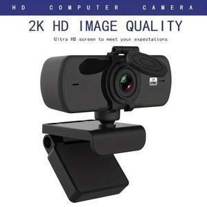2K 풀 HD 1080P 웹 카메라 자동 초점 마이크 포함 USB 캠 PC 컴퓨터 맥 노트북 데스크탑 유튜브