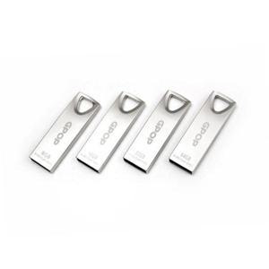 지피오피 메탈 USB 메모리 64G 샤인실버