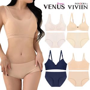 누디 노라인 심리스 무봉제 브라 스포츠 브레지어 팬티 여자 여성 속옷 오프숄더 노와이어