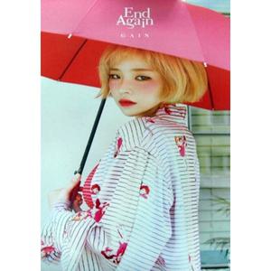 (브로마이드1종+지관통) 가인 - End Again B 포스터 (정품)