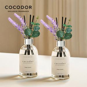 코코도르 화이트라벨 라벤더 디퓨저200ml X2+리필액200ml X2