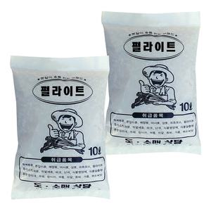 펄라이트 20L 화분배수 삽목 토양개량 분갈이 마사토대체