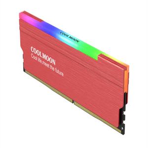 컴퓨터 메모리 방열판 DDR 램 카드  LED 방열 튜닝 케이스 열전도 써멀패드 ARGB 메모리판
