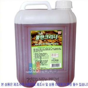 12.5kg 말통 불판 세척 클리너 세제 석쇠 크리너 고기판 업소 매장 대용량 고깃집