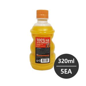 제주 삼다향 100% 착즙주스 320ml 천혜향감귤 5개 무배