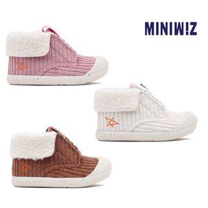 [토박스](센텀시티점) 미니위즈 걸음마신발 위즈레오3 (오프화이트,브라운,핑크) MZKCD3TSLE12
