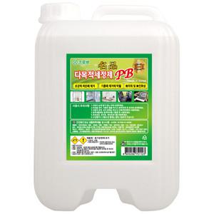 크로바 다목적세정제 피비원/pb1 업소용 말통 13L