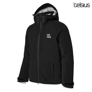 [하프클럽/지프로그]셀시우스 스키복 커스텀 스마트발열 자켓 블랙 보드복