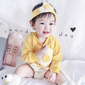 [RGL3R93Q]에그 아동 바디슈트 헤어세트 303973 유아옷