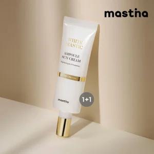 [공식판매처] 매스티나 화이트매스틱 앰플 선크림 40ml 2개