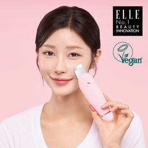 게스케 헬로키티 마이크로커런트 스킨 스크러버 & 블랙헤드 리무버 9 in 1 / 얼굴 각질 제거 갈바닉 마사지