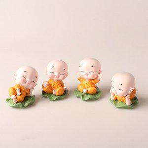 [셀플리]불교 굿즈 미니 불상 부처님상 부처상 불교상 아기 부처님 보살 동자 석상 소형 인테리어 KK0087