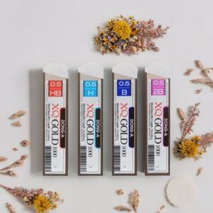 동아 XQ 1000 골드샤프심 (0.5mm) 고강도 부드러운 리필심 샤프펜 HB B 2B