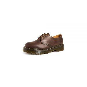 닥터마틴 Dr. MartenS 유니 1461 Bex 스무스 옥스포드 다크 브라운 크레이지 호스 1461217