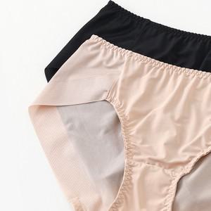 비비안 판도라 노라인팬티 햄라인 삼각팬티 스킨 블랙 1매