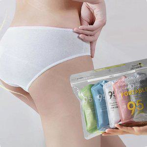 여행용 팬티 일회용 순면 여성속옷 저자극 부드러운