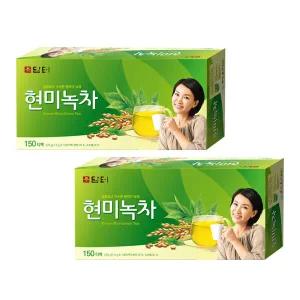 담터 현미녹차 티백 150개입 2개