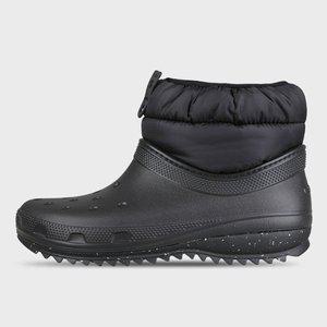 [크록스][2024 FW] 크록스 우먼스 클래식 네오퍼프 쇼티 여성 겨울 방한 미니 부츠 207311-001