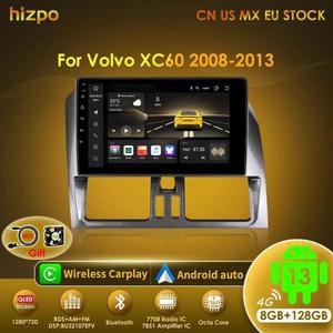 Hizpo 안드로이드 자동차 라디오 볼보 XC60 que 1 2008 - 2013 스테레오 멀티미디어 플레이어 GPS 네비게이