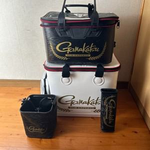 카마카츠 Gamakatsu 토너먼트 바칸 50cm 하이타입 낚시 가방 2색상 GM2606