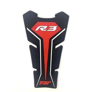 YZF R3 YZF-R3 YZF 핏 야마하 탱크 패드 고무 보호대 3D 스티커 데칼 무릎 그립 탱크 사이드 트랙션 패드