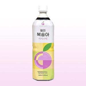 웰진 복숭아 아이스티 1000ml / 과일원액 희석음료