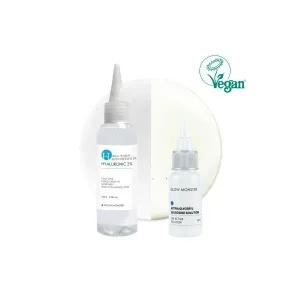글로우몬스터 액티바 글리세릴글루코사이드 솔루션 30ml + 3Kda 올리고 히알루론산 2원액 100ml 비건인증