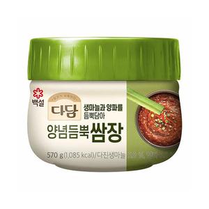 [신선] 1+1 CJ 다담 양념듬뿍쌈장 570g 트레이더스 식자재 식자재마트 대용량