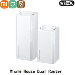 Redmi 호환 샤오미 전체 하우스 듀얼 와이파이 원격 제어 6 퀄컴 CPU 블루투스 메시 160MHZ NFC WPA3 VPN