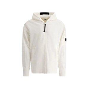 [CP COMPANY]시피컴퍼니 렌즈 와펜 후드집업 화이트 남성 18CMSS025A 005086W 103